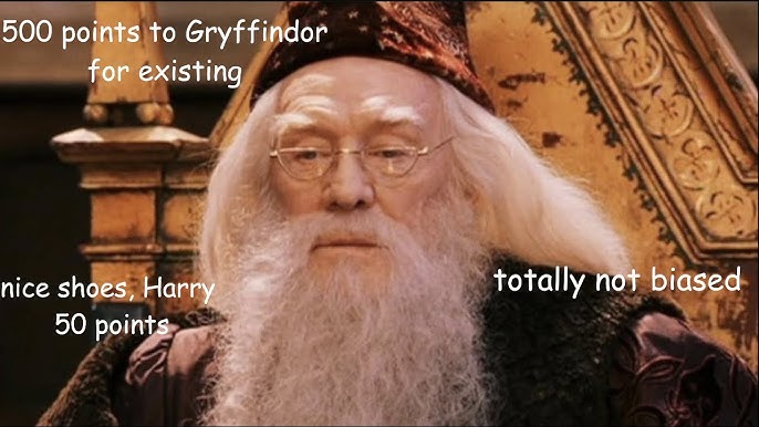 The House Cup, a gold trophy.